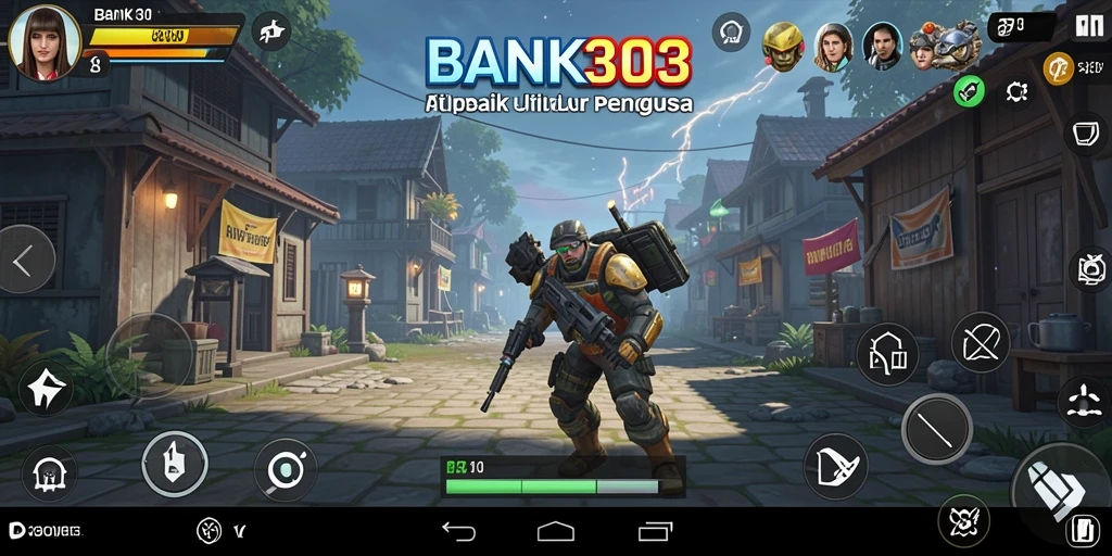 Tampilan antarmuka BANK303 yang intuitif dan modern.