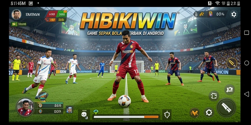 Tampilan gameplay HIBIKIWIN yang seru dan menegangkan.