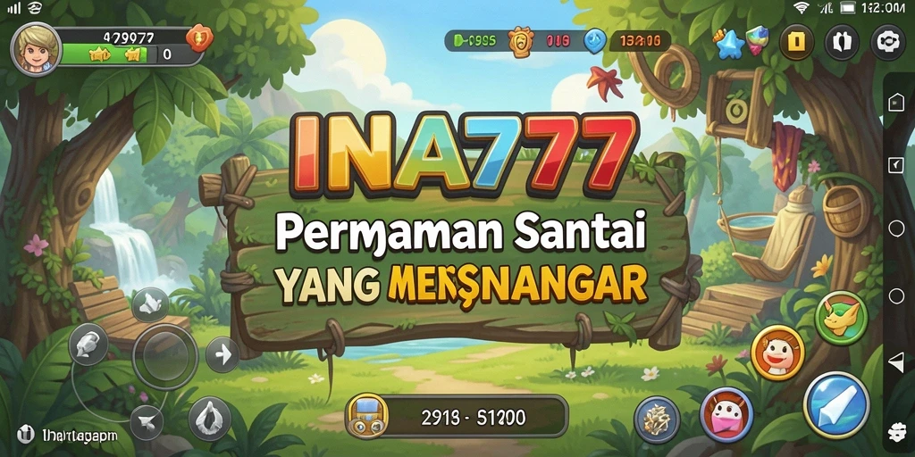 Tampilan gameplay seru dan menyenangkan di INA777.