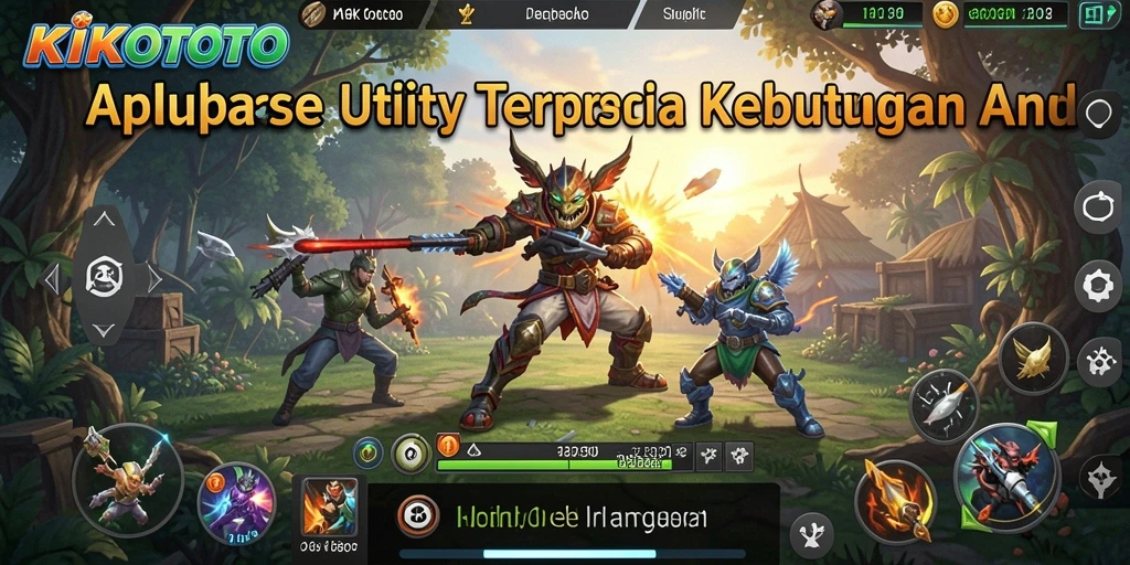 Screenshot utama KIKOTOTO menampilkan antarmuka aplikasi Utility yang intuitif.