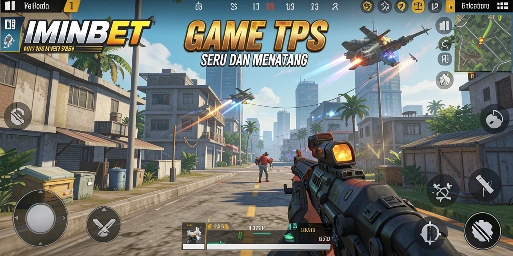 Tangkapan layar yang menunjukkan aksi menegangkan dalam MIMINBET.