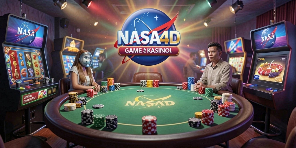 Screenshoot gameplay seru dari NASA4D, menampilkan aksi menarik permainan Kasino.