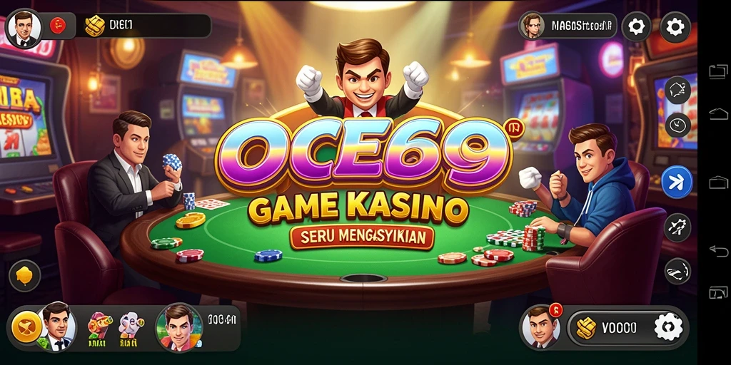 Tampilan gameplay menarik dan mendebarkan di OCE69.