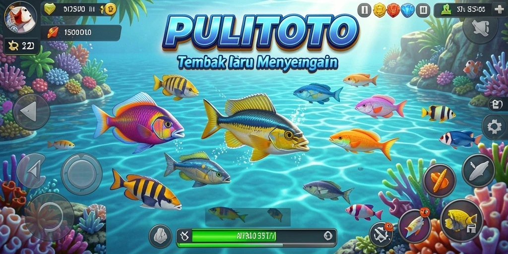 Tangkapan ikan seru dalam PULITOTO dengan grafik menawan.