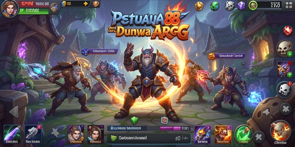 Gameplay seru dalam dunia ARPG SPIN88.